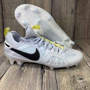 Nike Huarache 9 Varsity LAX SE Football Grey/Black Mens Sizes FZ3620-001